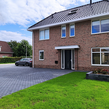 Betonstraatsteen 8 cm antraciet komo