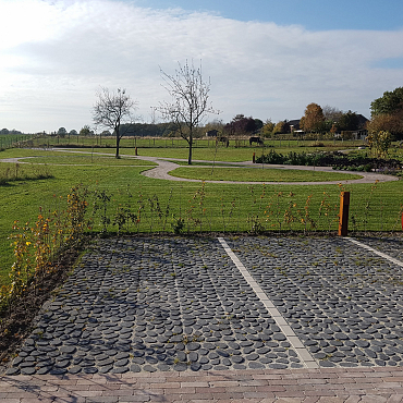 Keigrassteen WaterWijs 45x45x10 cm antraciet