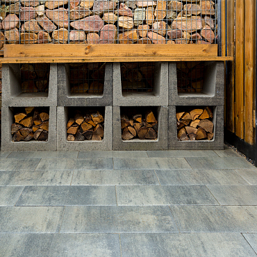 U-element 40x40x50 cm grijs