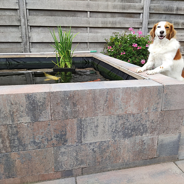 Linea 15x15x60 cm tricolore