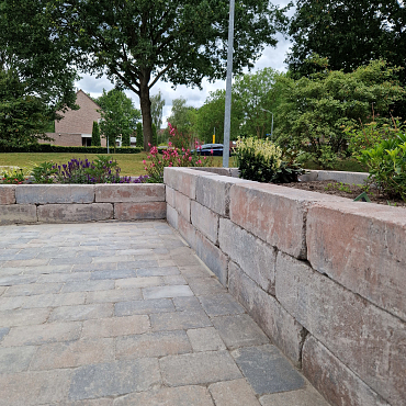 Linea trommel 15x15x60 cm tricolore