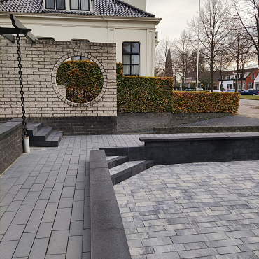 Patio straight exclusive 7 cm black