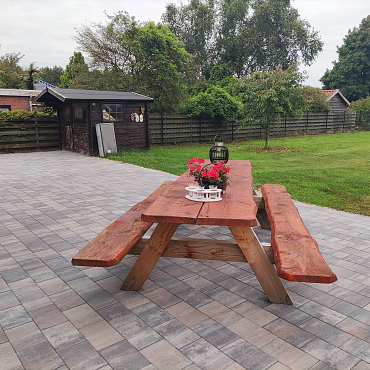 H2O comfort square 20x30x6 cm tricolore