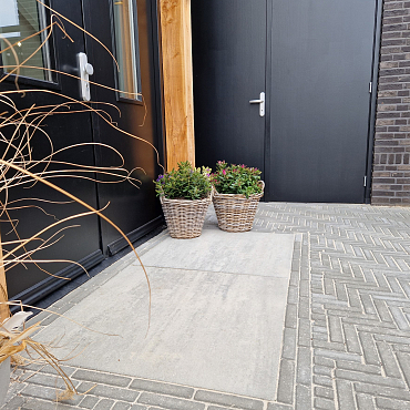 Patio square 90x90x6 cm concrete