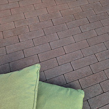 Dikformaat strak 21x7x8 cm mangaan komo