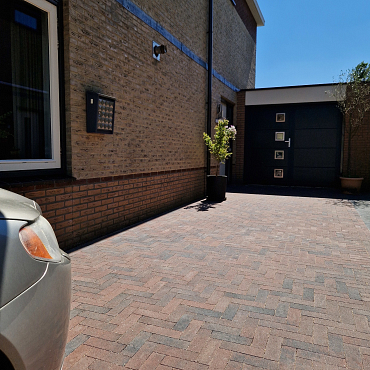 Dikformaat strak 21x7x6 cm oud emmen komo