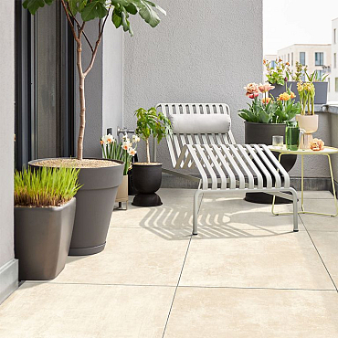 Robusto Ceramica 3.0 Betonoptik Sand 80x80x3