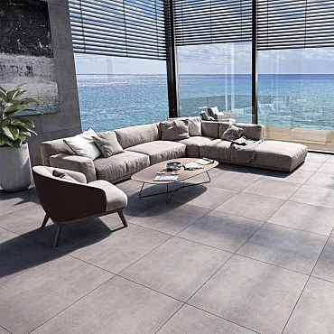 Robusto Ceramica 3.0 Concrea Dark grey 90x90x3