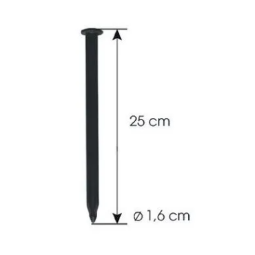Montage anker kunststof 16X25 mm
