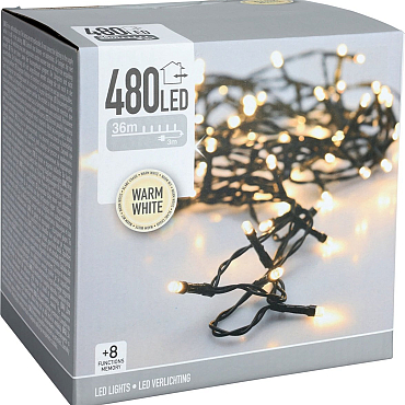 LED Verlichting 36m warm-wit