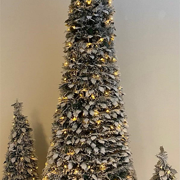 Pop-up besneeuwde kerstboom 90cm