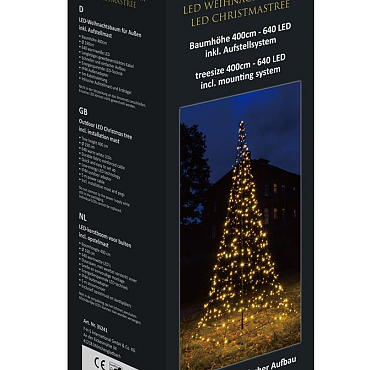 Fairybell 4m LED kerstboom