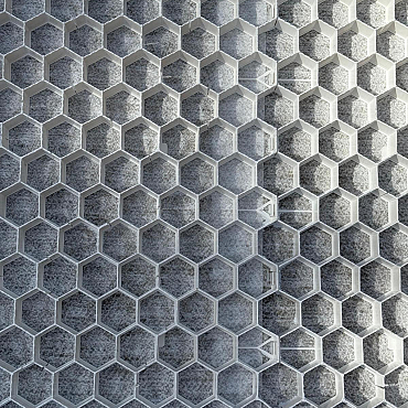 Klikmat 120x80x3,8 wit met gronddoek