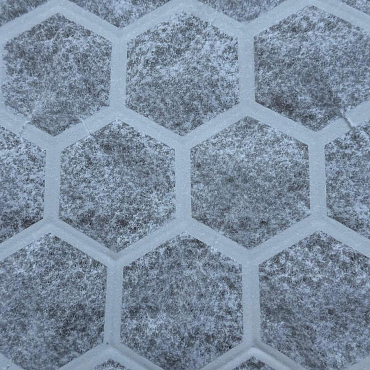 Klikmat 120x80x3,8 zwart met gronddoek