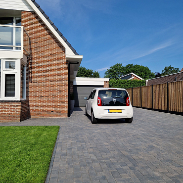 Design brick 8 cm dark sepia komo