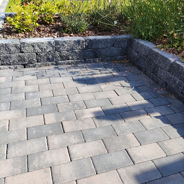 Design brick 8 cm dark sepia komo