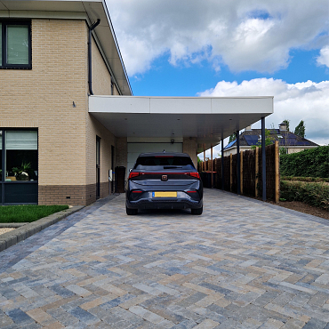 Stonique trommel longstone 7 cm musselkalk