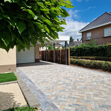 Stonique trommel longstone 7 cm musselkalk