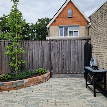 Stonique trommel dikformaat 6 cm oud heeg