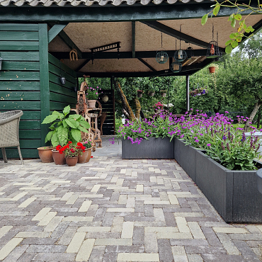 Stonique trommel dikformaat 6 cm oud joure