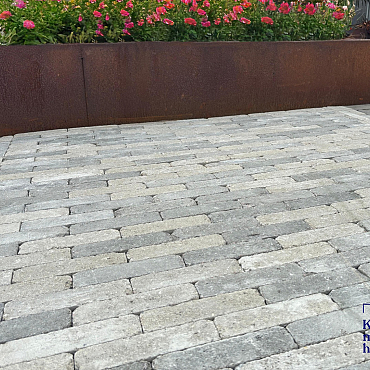 Stonique trommel waalformaat 7 cm oud heeg