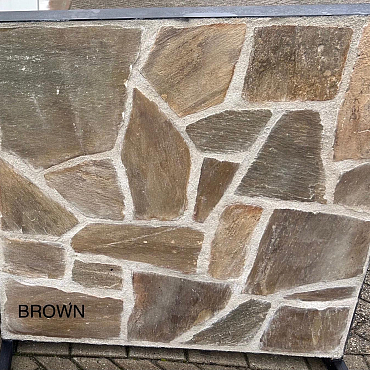 Kwartsiet Brown Flagstones