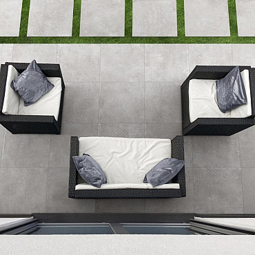 GeoCeramica® 80x40x4 Forma Grigio