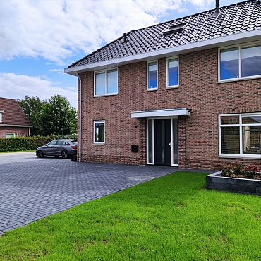 Betonstraatsteen 8 cm antraciet komo