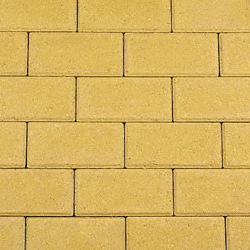 Betonstraatsteen 8 cm geel komo