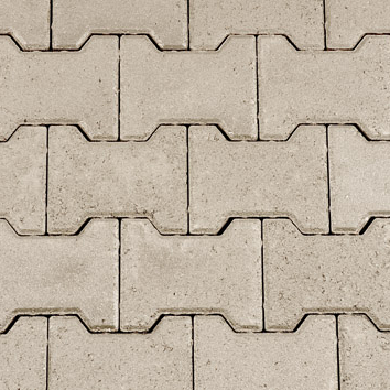 H-verbandsteen 8 cm grijs komo