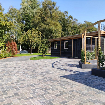 Antieke trommel betonstraatsteen 6 cm siepatico