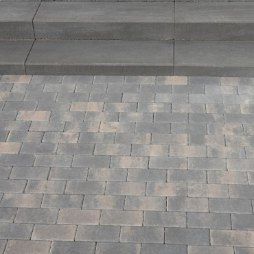 Design brick 6 cm dark sepia mini facet komo