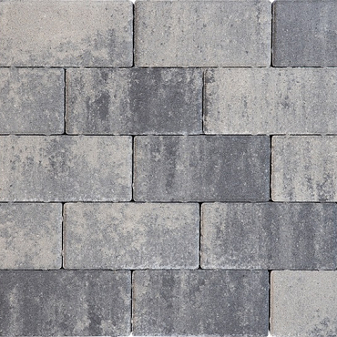 Design brick 8 cm nero/grey komo