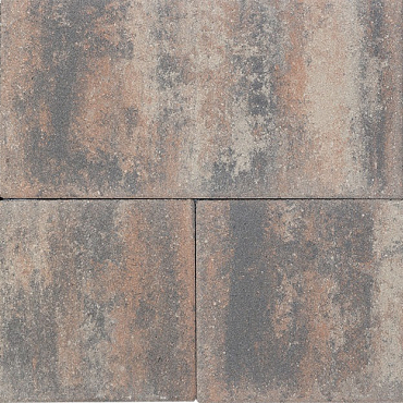 Patio square 60x30x5 cm tricolore