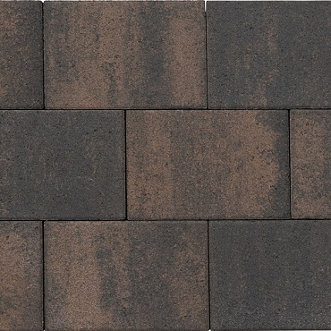 Nature top 20x30x6 cm rusty black