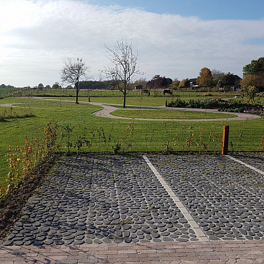 Keigrassteen WaterWijs 45x45x10 cm antraciet