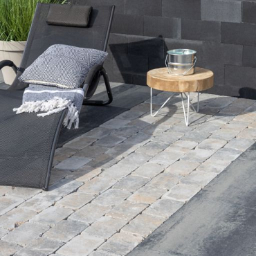 Stonique trommel 21x14x7 cm musselkalk