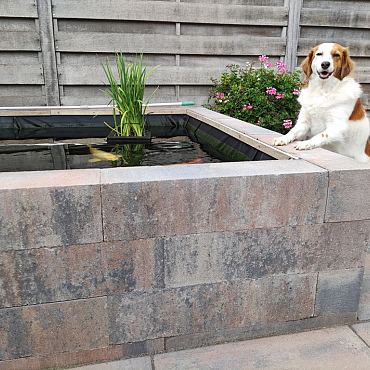 Linea 15x15x60 cm tricolore