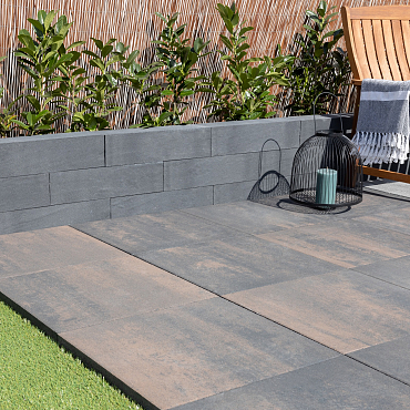 Pallatico muurblock reliëf 15x15x60 cm notte naturelle