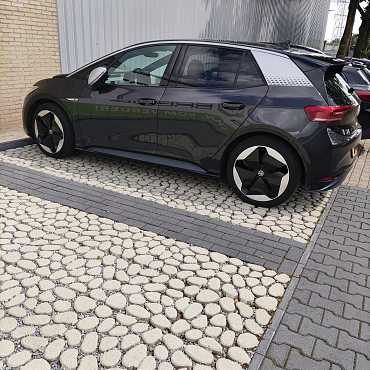 Keigrassteen WaterWijs 45x45x10 cm grijs