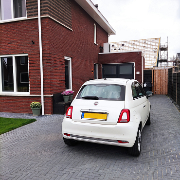 Dikformaat 6 cm antraciet komo