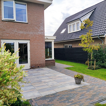 H2O comfort square 60x60x4 cm desert rock