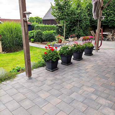 Nature top 20x30x6 cm rusty black