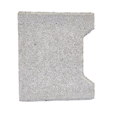 H-verbandsteen begin/eind 8 cm grijs