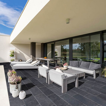 GeoCeramica® 120x60x4 Impasto Negro