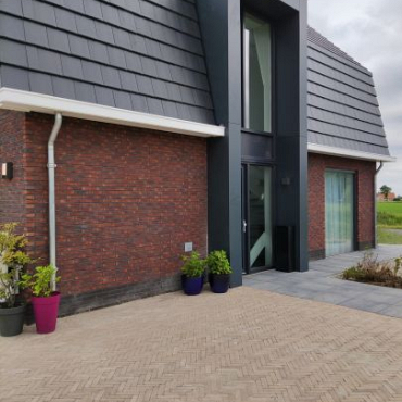 Stonique trommel waalformaat 7 cm oud kampen