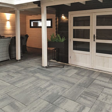 H2O comfort mixed 4 cm nero/grey