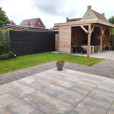 H2O comfort square 60x60x4 cm desert rock