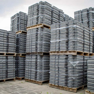 B-keus Klinker 8cm Grijs