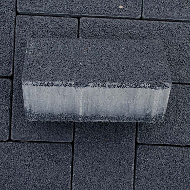 B-keus Klinker 8cm Zwart structuur Kleurvast